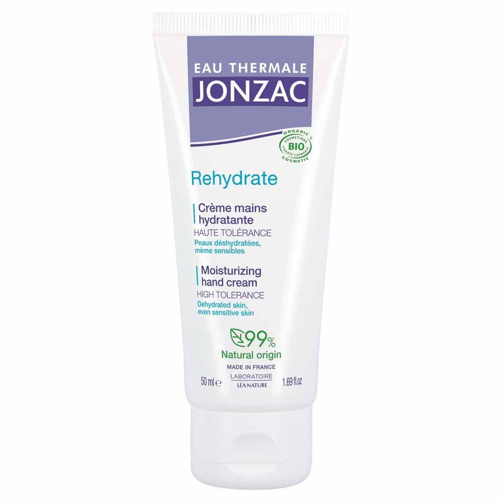Eau thermale Jonzac REhydrate Crema manos ultra hidratante bio rehidrata pieles secas 50 ml