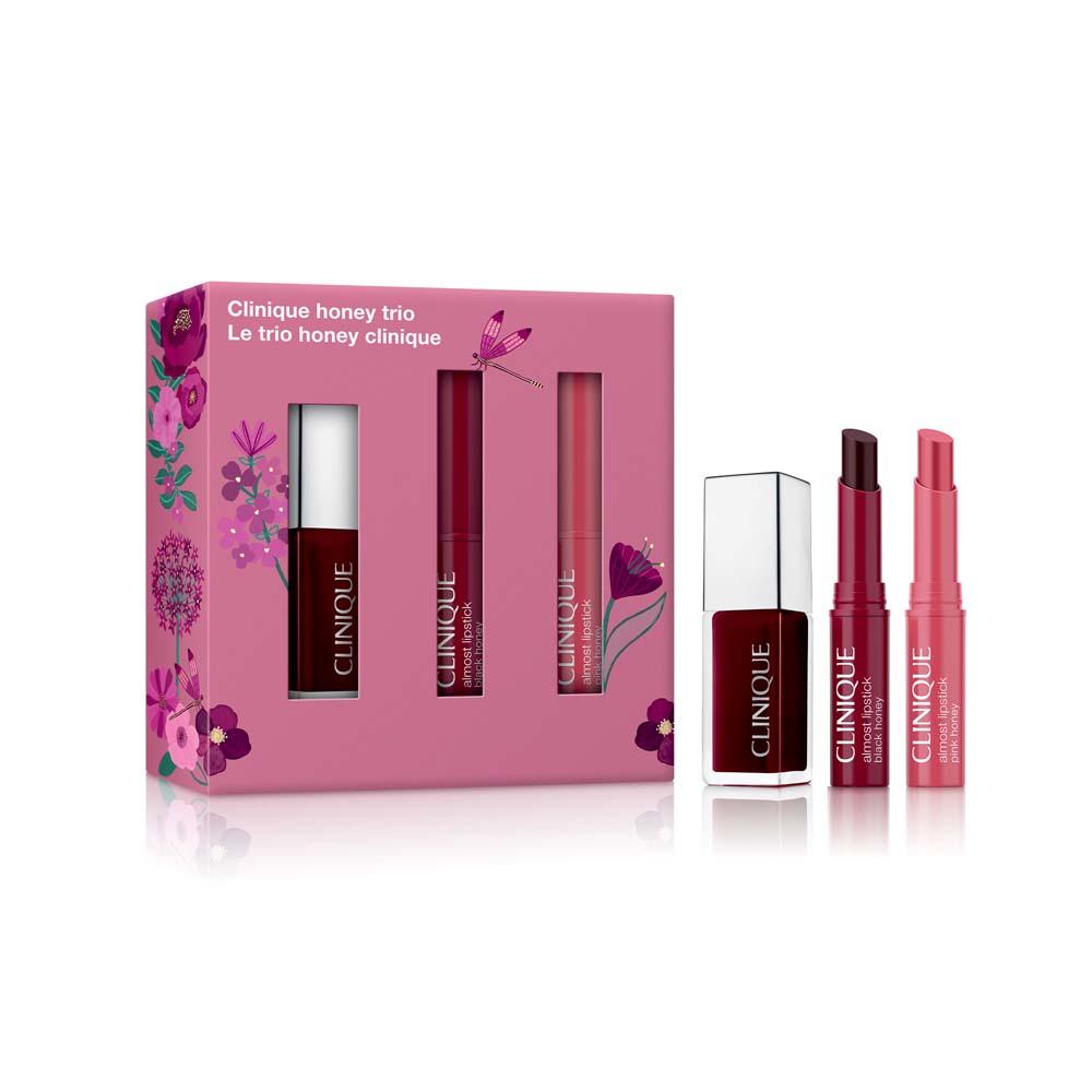 Clinique Pop Coffret trio labios Honey Collection