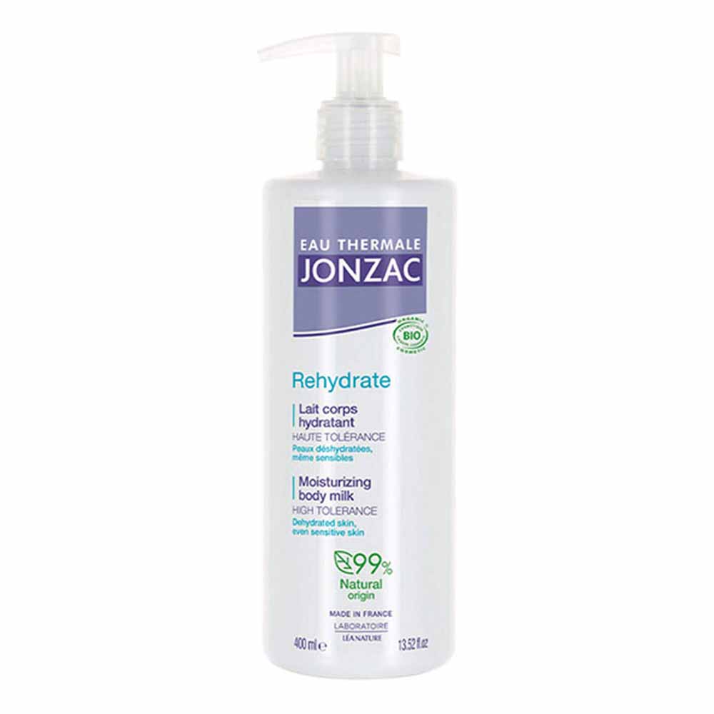 Eau thermale Jonzac REhydrate Leche corporal bio hidratación rehidrata 400 ml