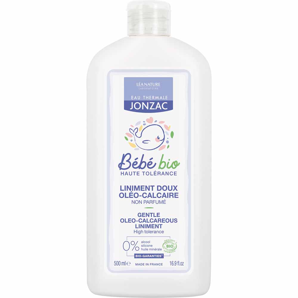 Eau thermale Jonzac Bebé Liniment suave oleocalcáreo especial culito bebé bio 500 ml