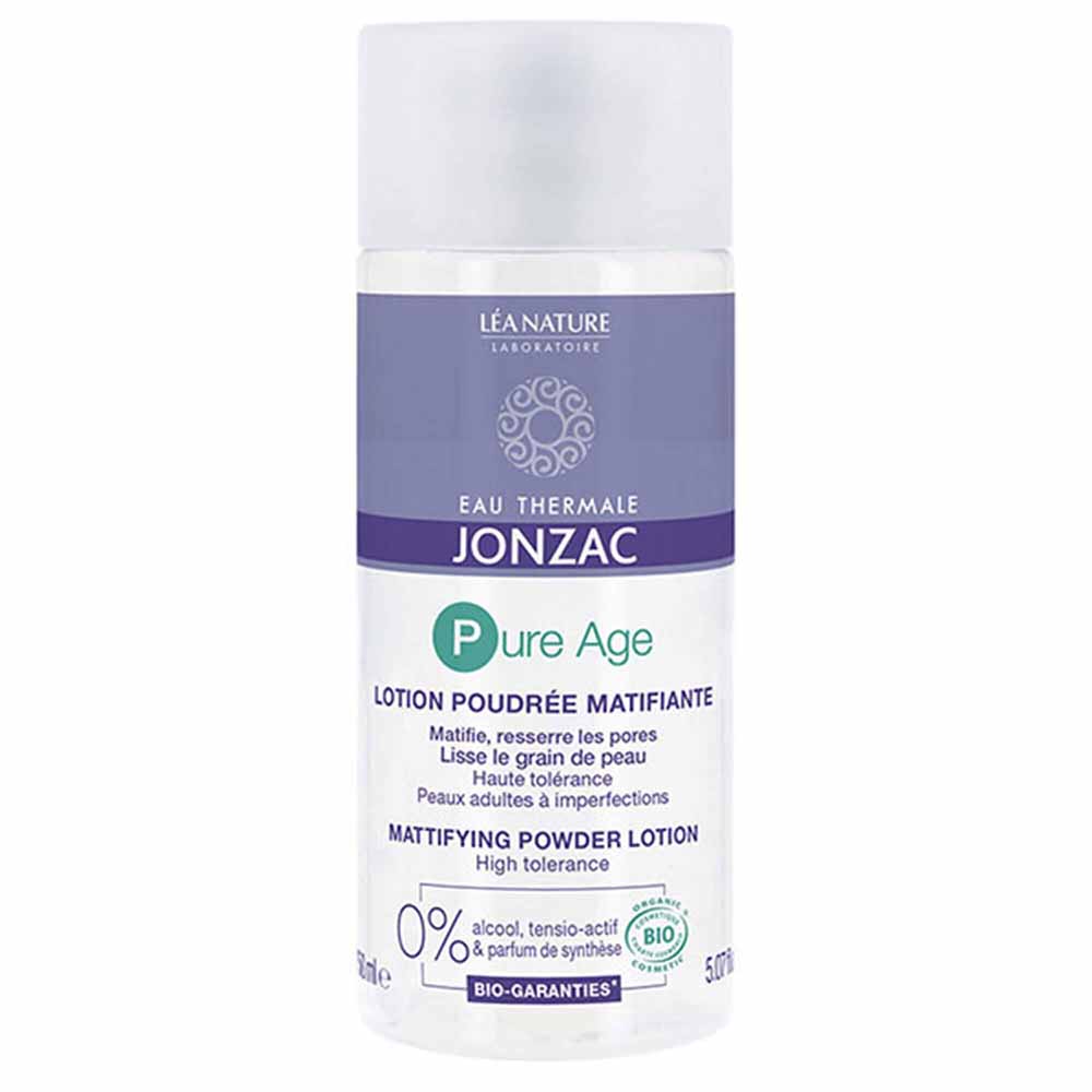 Eau thermale Jonzac Pure Age Loción en polvo matificante bio 150 ml