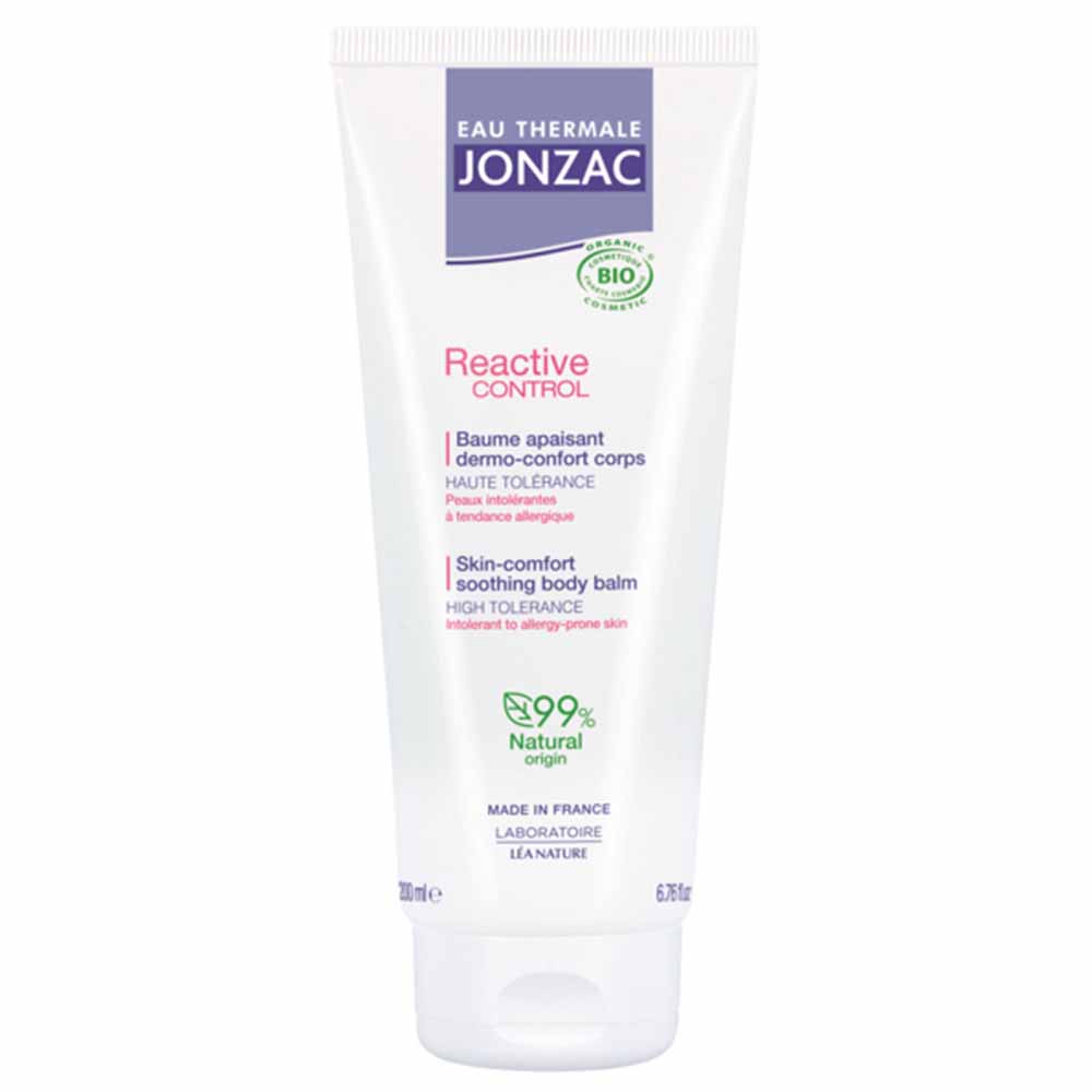 Eau thermale Jonzac Reactive Control Bálsamo calmante dermo confort corporal bio piel seca 200 ml