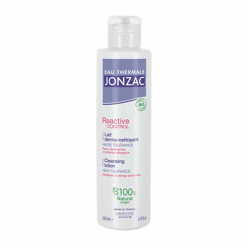 Eau thermale Jonzac Reactive Control Leche dermolimpiadora bio 200 ml