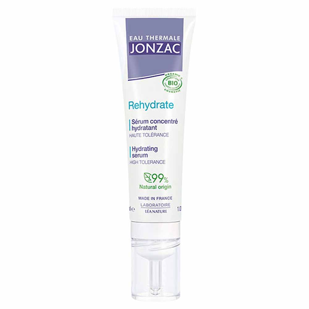 Eau thermale Jonzac REhydrate Sérum concentrado hidratante con ácido hialurónico todos los tipos de piel, incluso las sensibles 30 ml