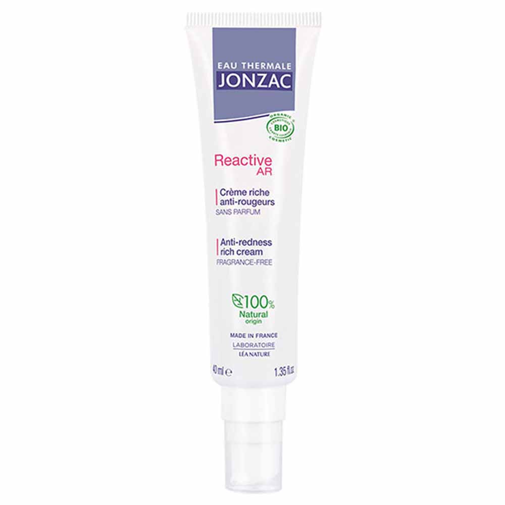 Eau thermale Jonzac Reactive AR Crema rica calmante antirojeces 40 ml