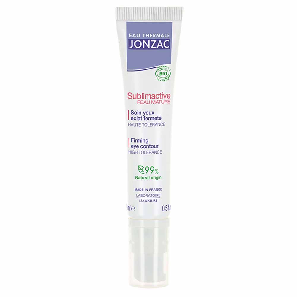 Eau thermale Jonzac Sublimatrice piel madura Cuidado ojos luminosidad y firmeza 15 ml
