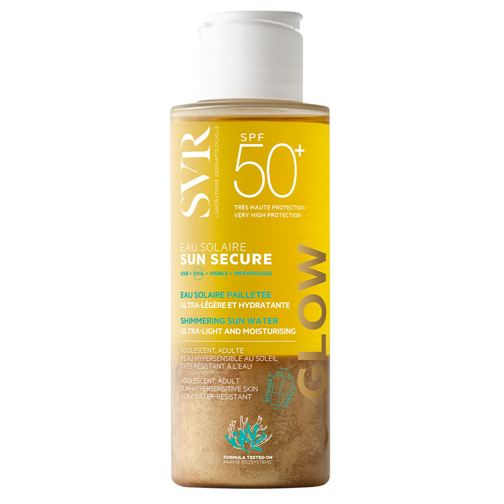 Svr Sun Secure Agua solar GLOW SPF50+ 100 ml