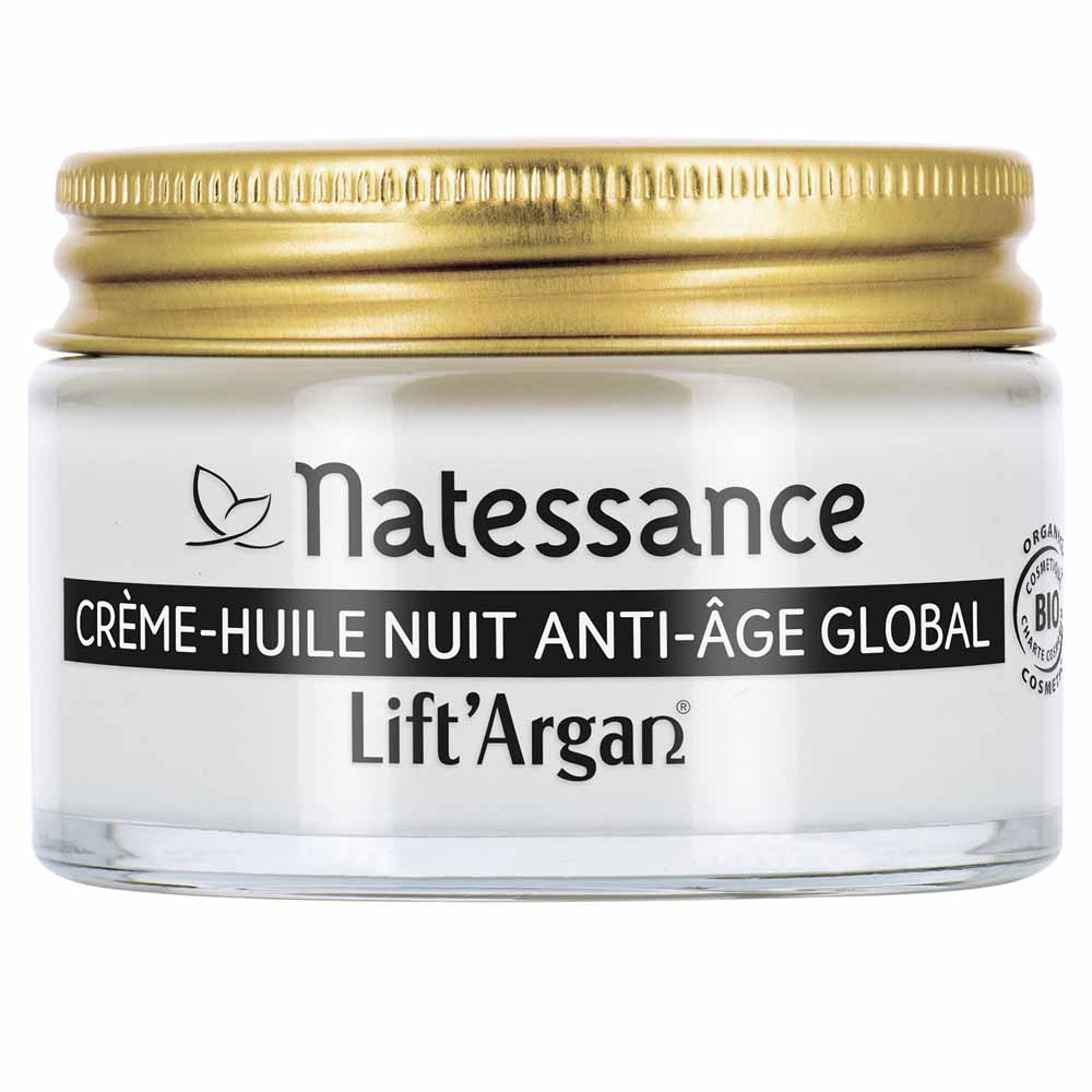 Natessance Lift'Argan Crema antiedad noche global bio lift 50 ml