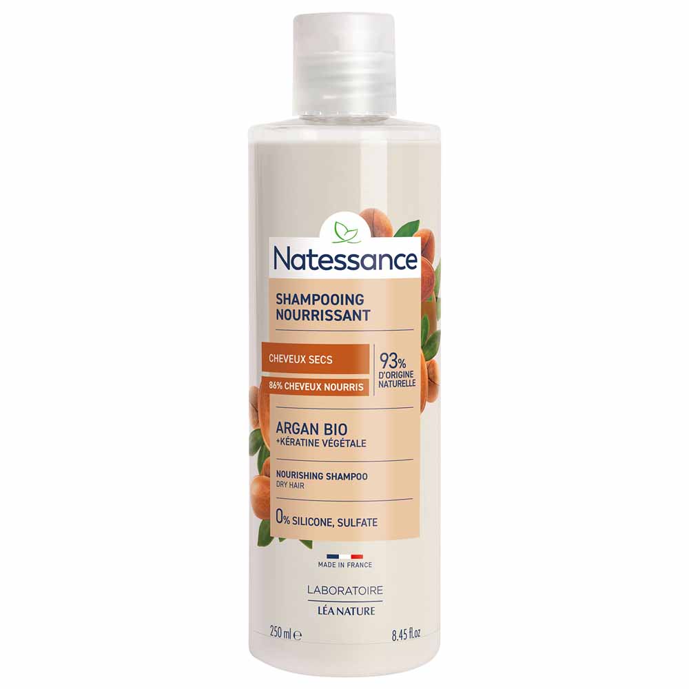 Natessance Capilar Champú queratina vegetal 250 ml