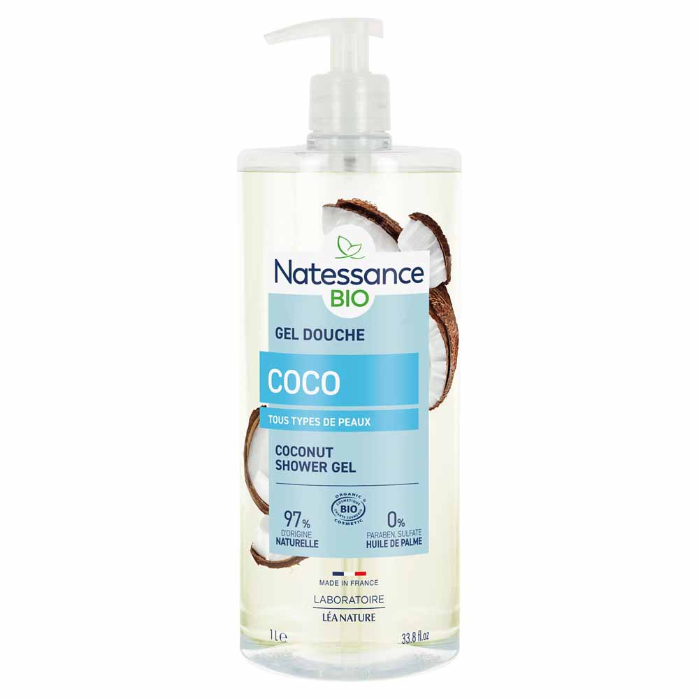 Natessance Ducha Gel de ducha Eau de 1l