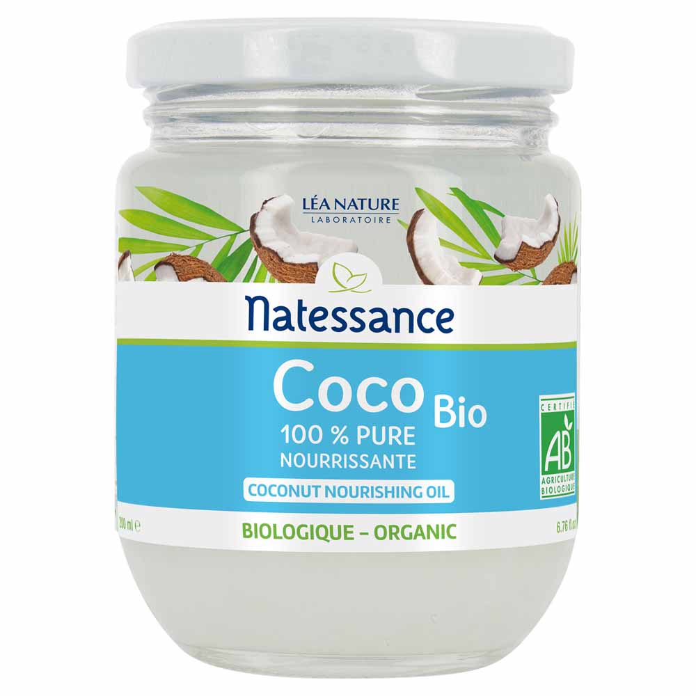 Natessance Coco Aceite 100% puro bio 200 ml