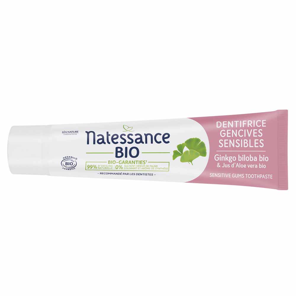 Natessance Pasta de dientes encías sensibles bio 75 ml