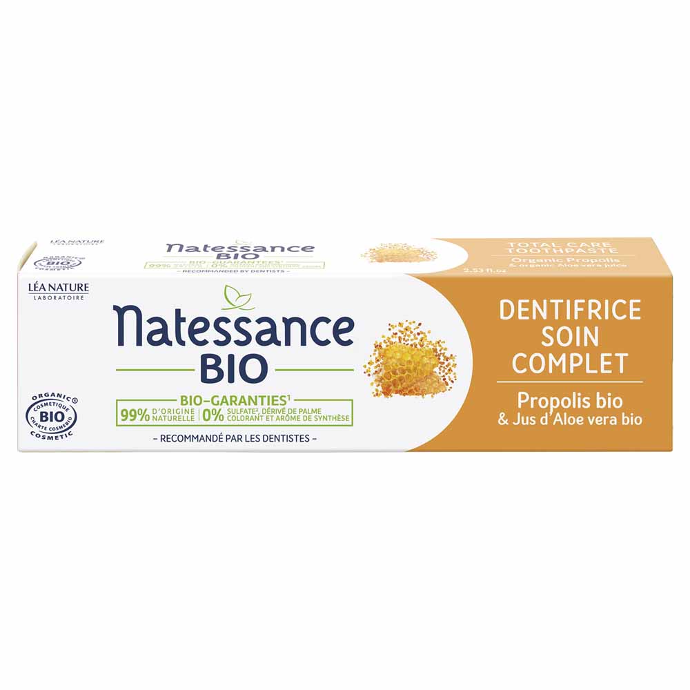 Natessance Dentifrice soin complet bio 75ml