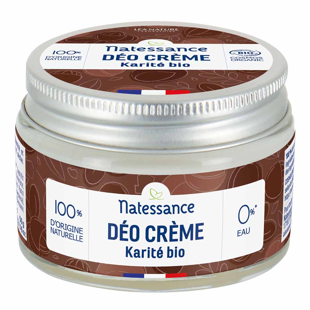 Natessance Desodorante en crema karité bio 50g