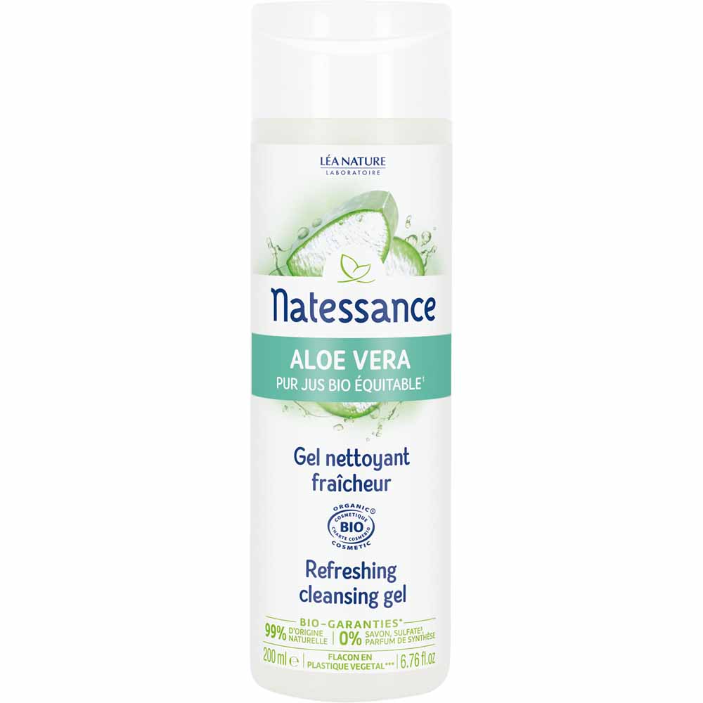 Natessance Gel limpiador frescor bio 200 ml
