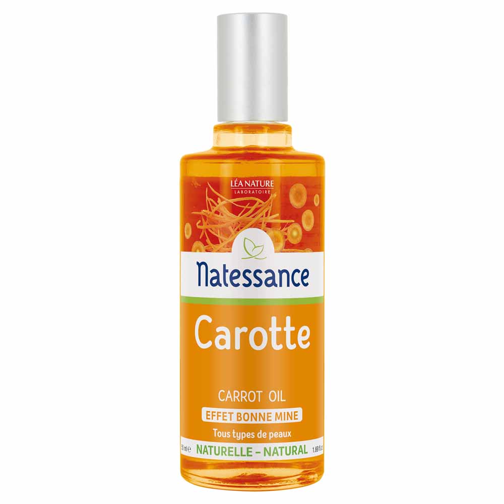Natessance Aceite de zanahoria tono saludable 50 ml