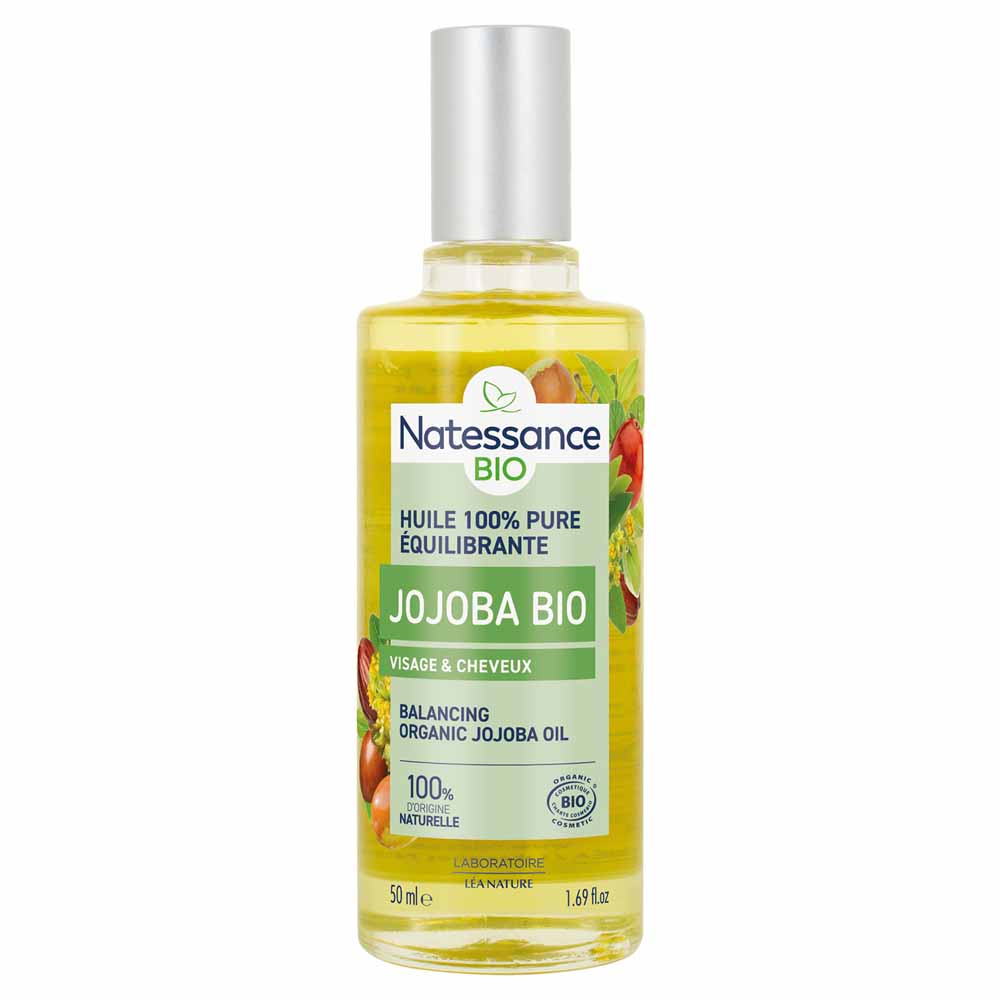 Natessance Aceite de jojoba bio puro embellece y protege 50 ml