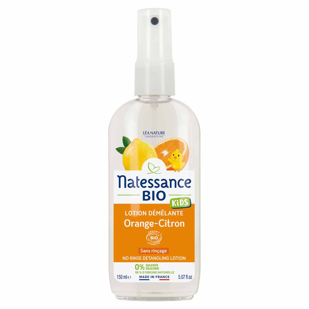 Natessance Kids Desenredante spray sin aclarado bio 150 ml