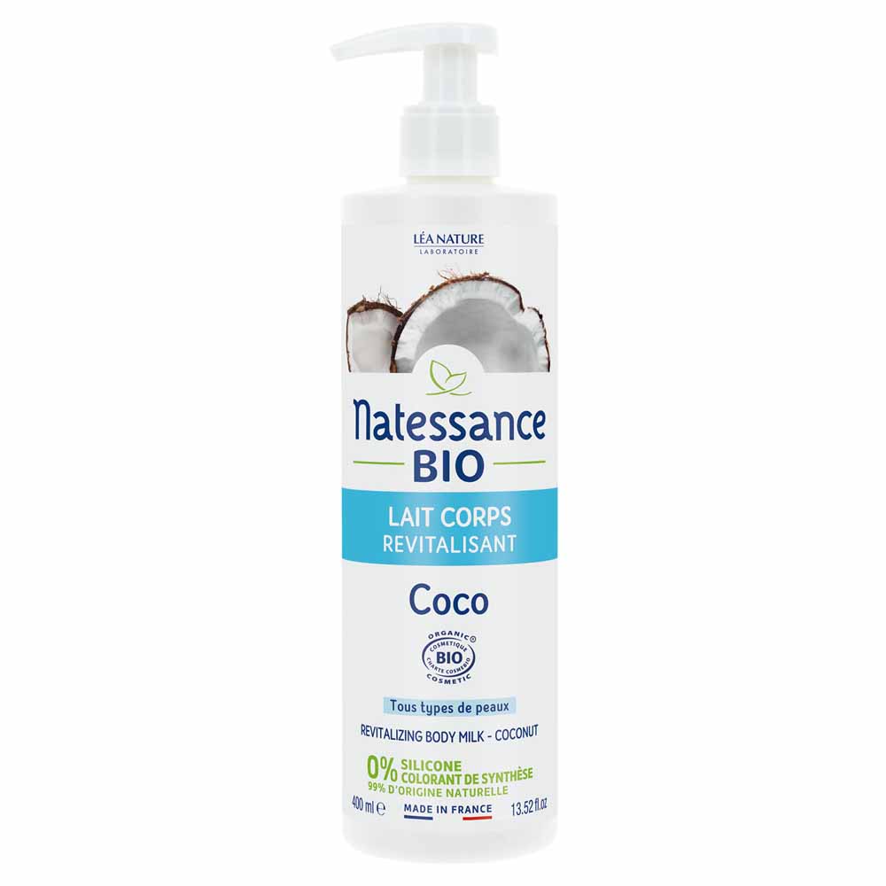 Natessance Coco Leche corporal revitalizante coco bio 400 ml