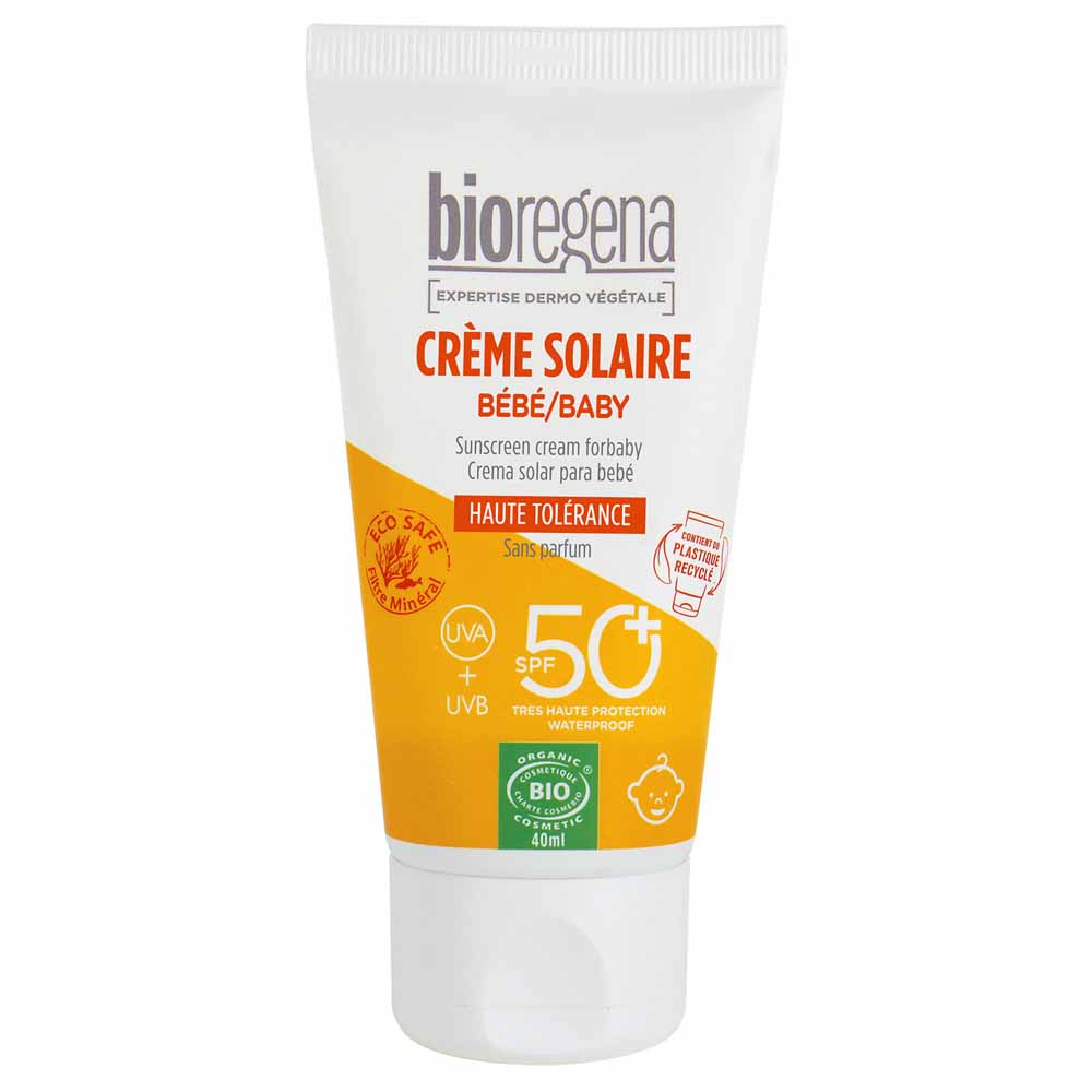 Bioregena Crema solar bebé SPF50+ bio 40 ml