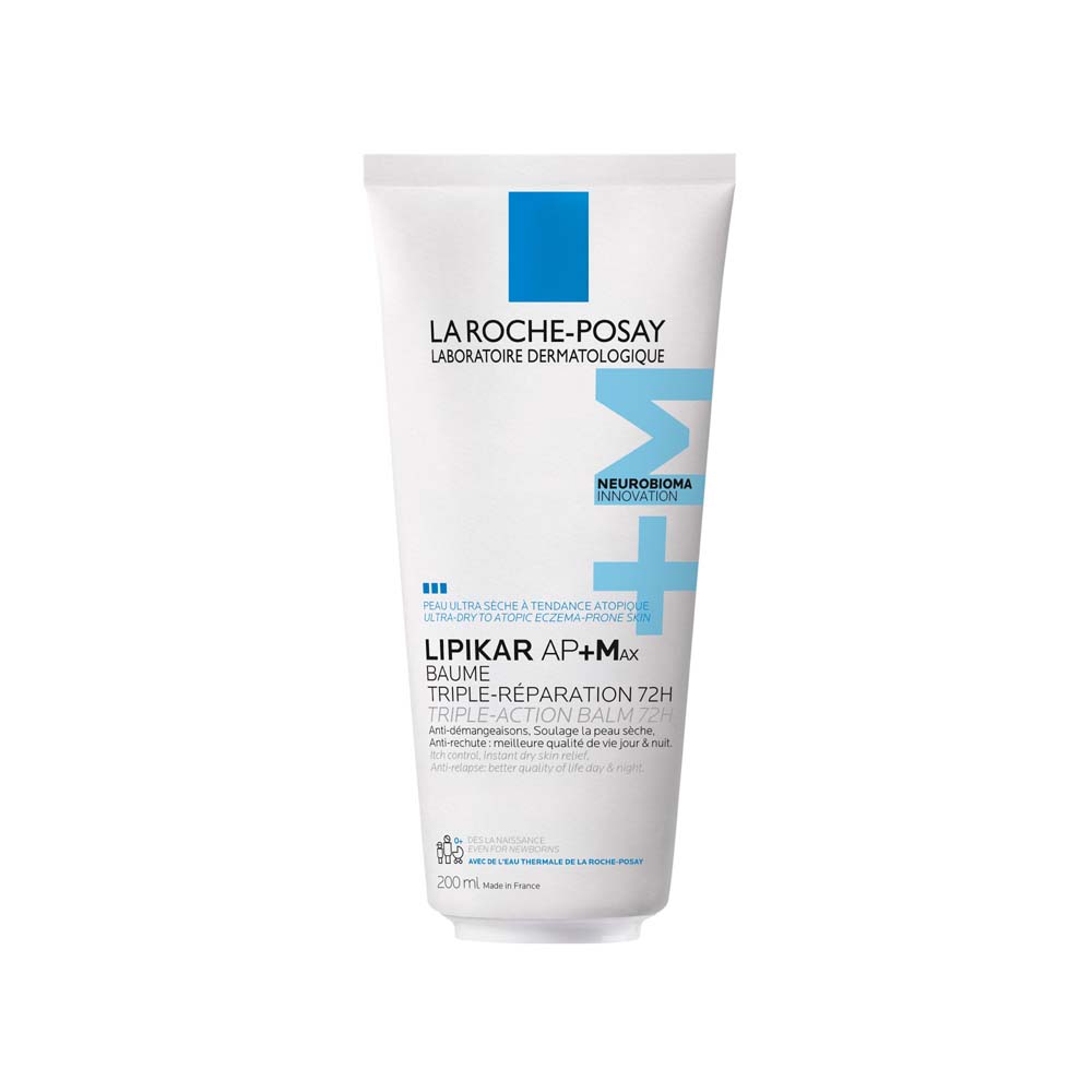 La Roche-Posay Lipikar AP+Max bálsamo relipidante triple reparación pieles ultra secas con tendencia a la autopicadura 200 ml