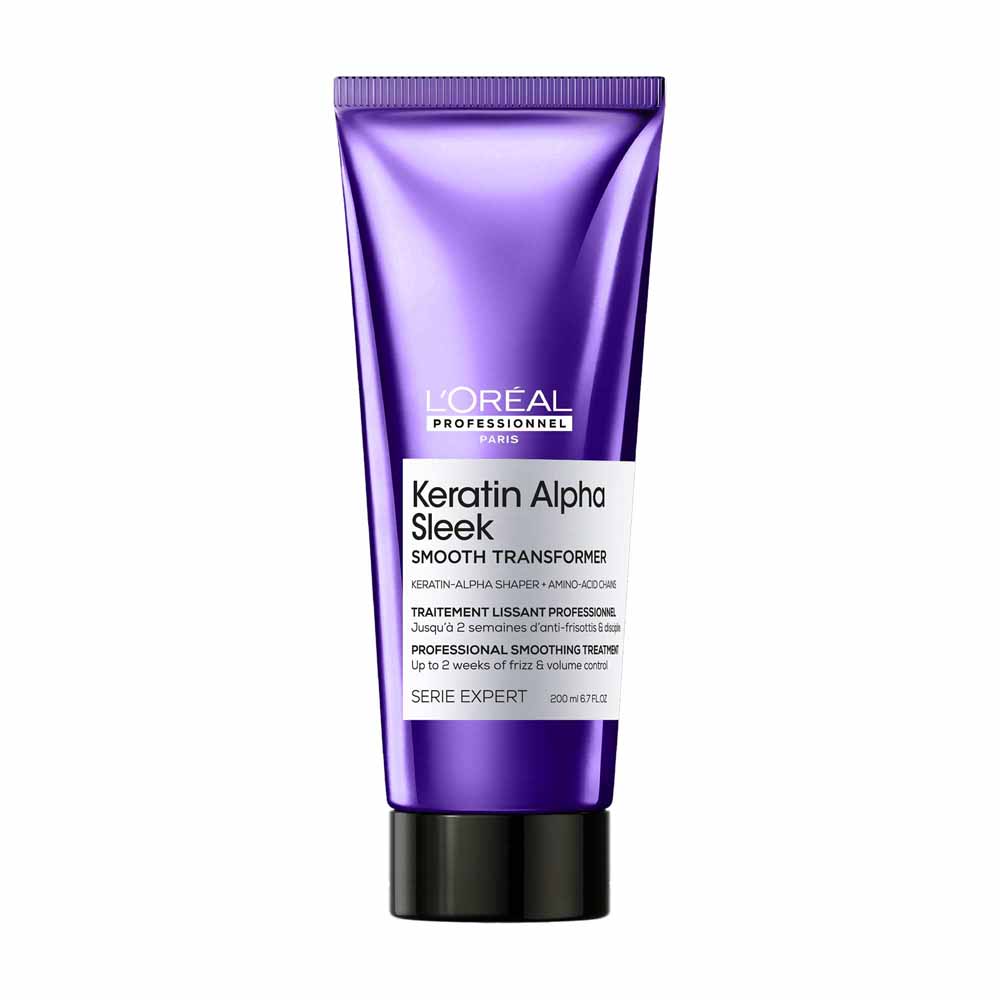 L'Oréal Professionnel Serie Expert Keratin Alpha Sleek Tratamiento con queratina cabello rebelde y con frizz 200 ml
