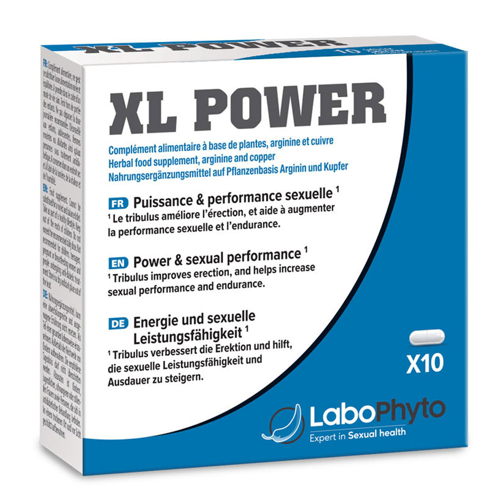 LaboPhyto Xl Power potencia y rendimiento sexual 10 cápsulas