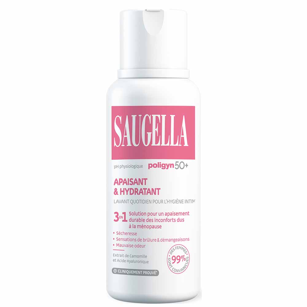 Saugella Poligyn Gel íntimo lavante 50+ menopausia Fragilidad de las mucosas 250 ml