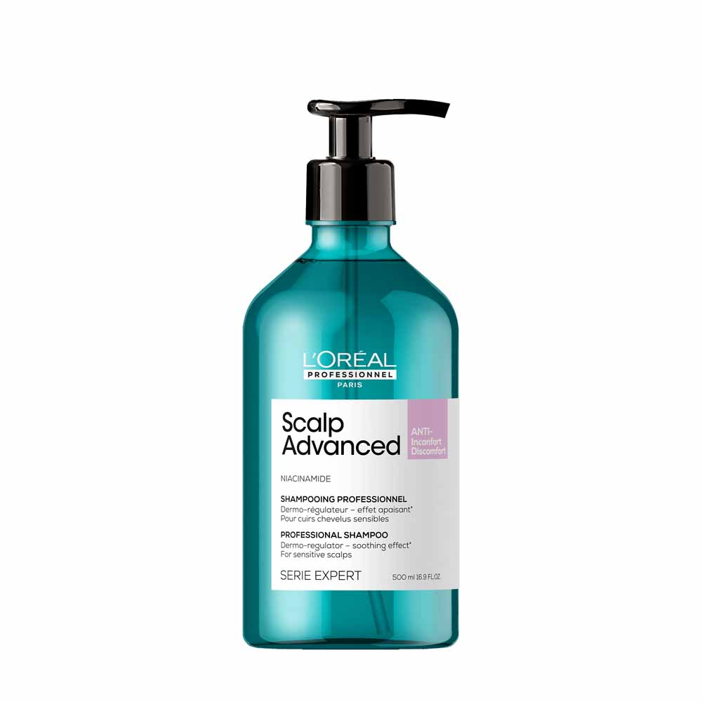 L'Oréal Professionnel Scalp Advanced Champú dermo-calmante a la niacinamida 500 ml