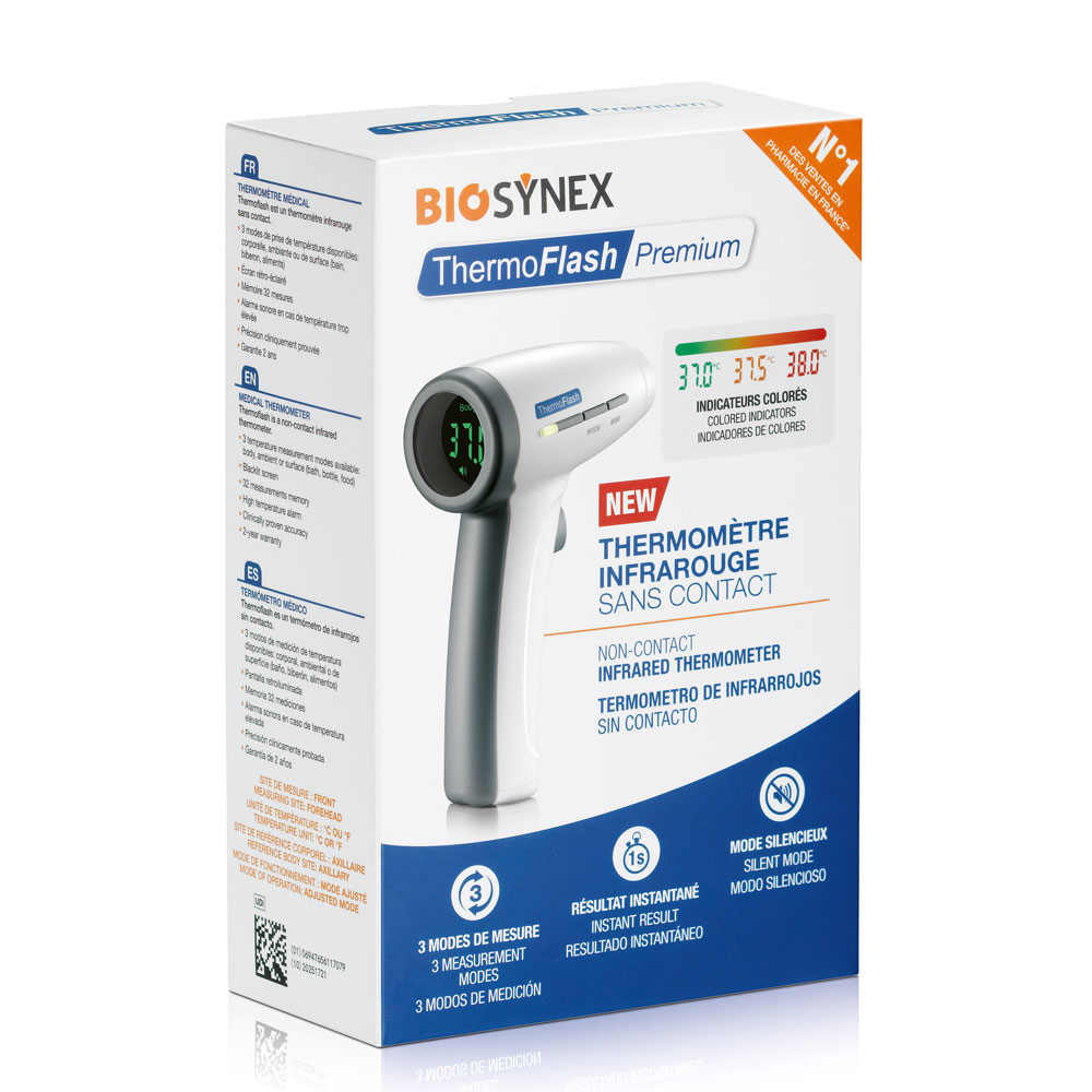 Biosynex Thermoflash Premium termómetro sin contacto
