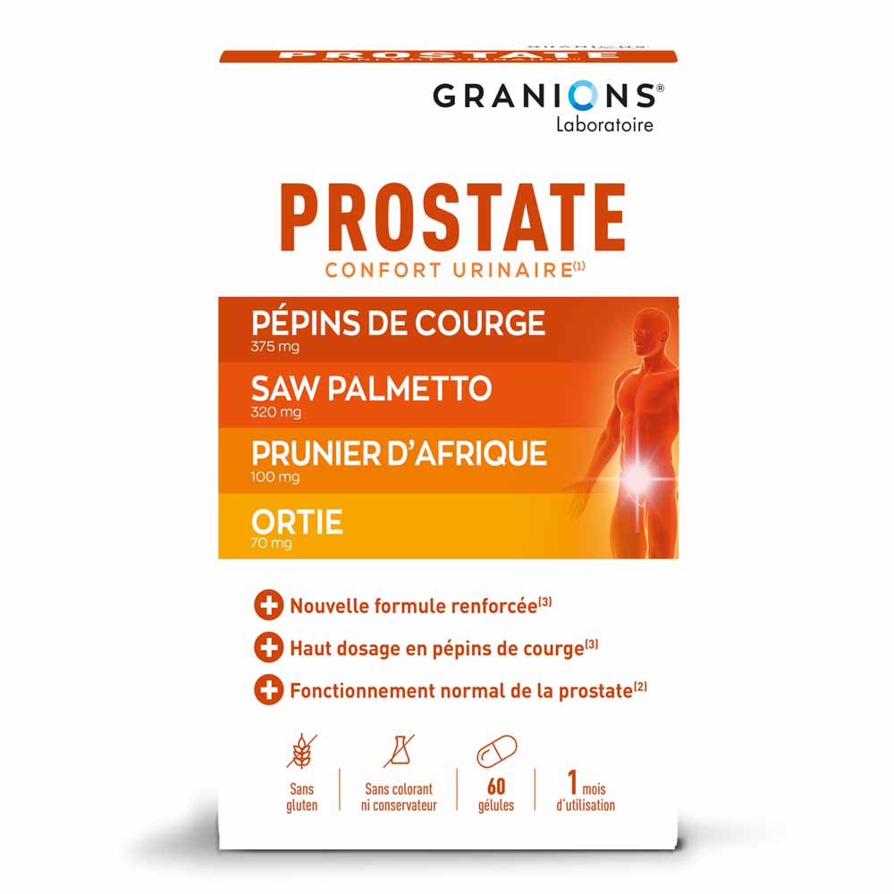 Granions Próstata confort urinario 40 cápsulas
