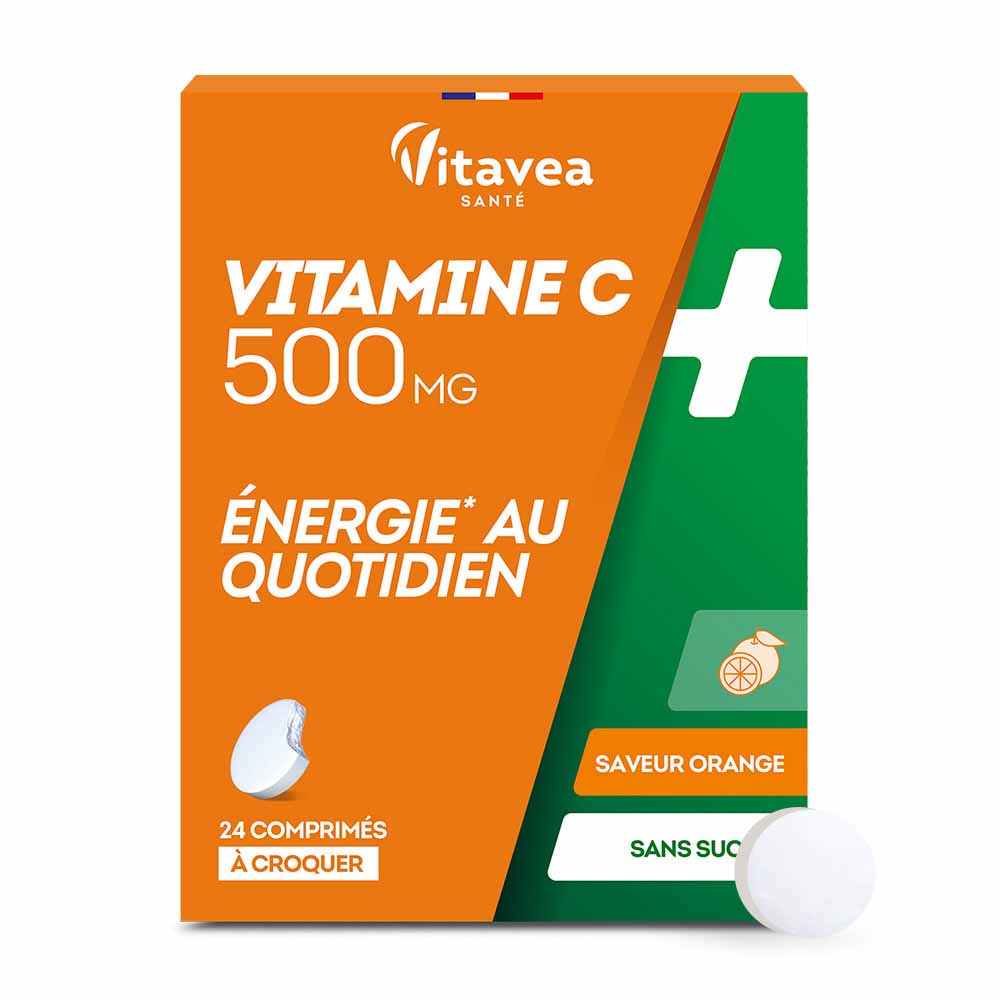 Vitavea Santé Vitamina C Energie au quotidien 24 Comprimidos Masticables
