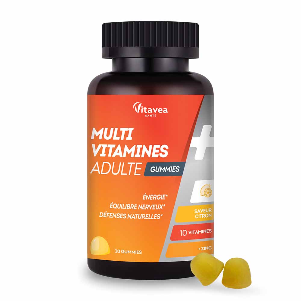 Vitavea Santé Mutivitaminas Adultos Energie et Equilibre nerveux 30 gominolas