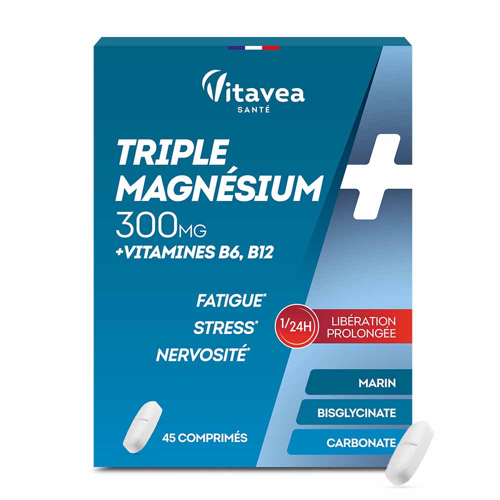 Vitavea Santé Triple magnesio 300 mg 45 comprimidos
