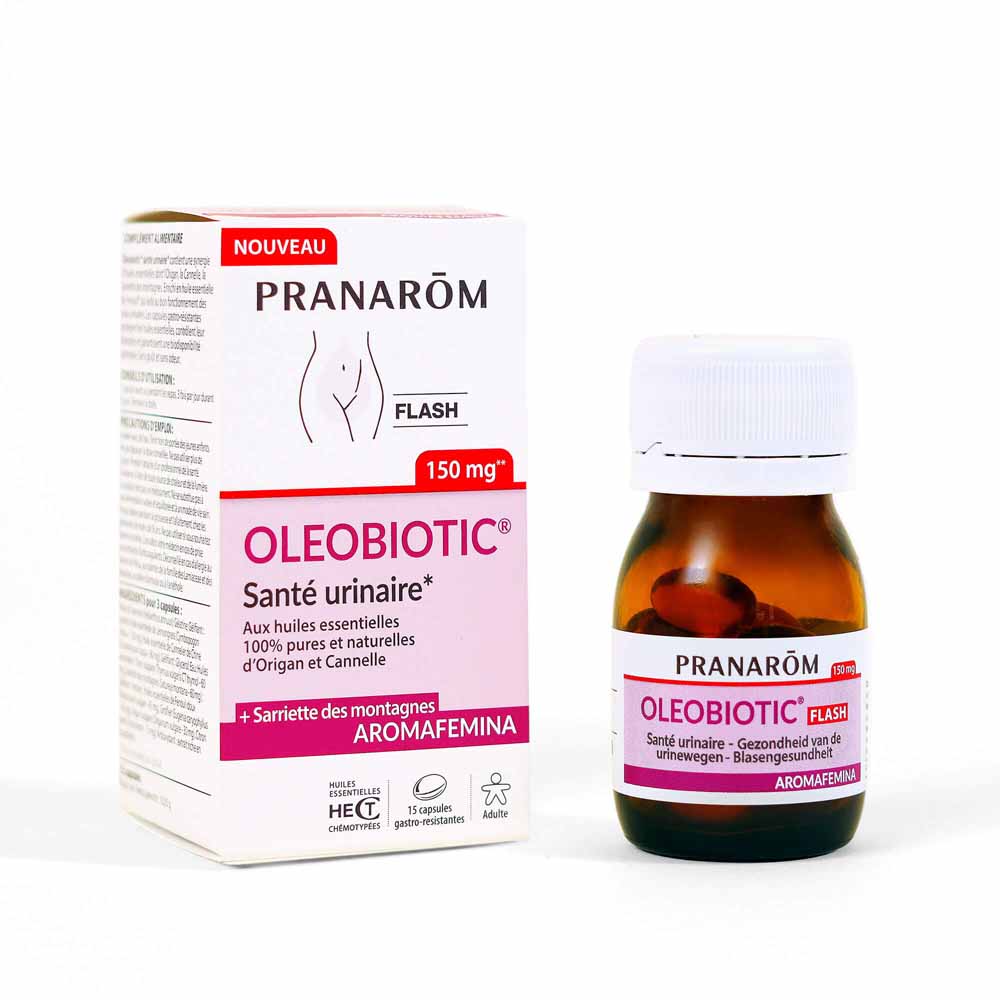 Pranarôm Oleobotic Flash 150 mg 15 capsulas