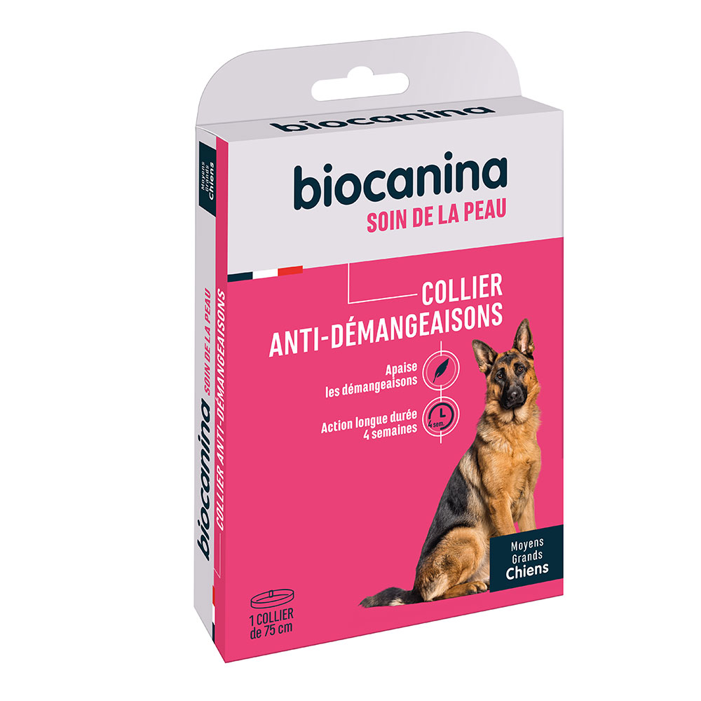 Biocanina Dermatología Collar antipicores para perros medianos/grandes 1 x 75 cm