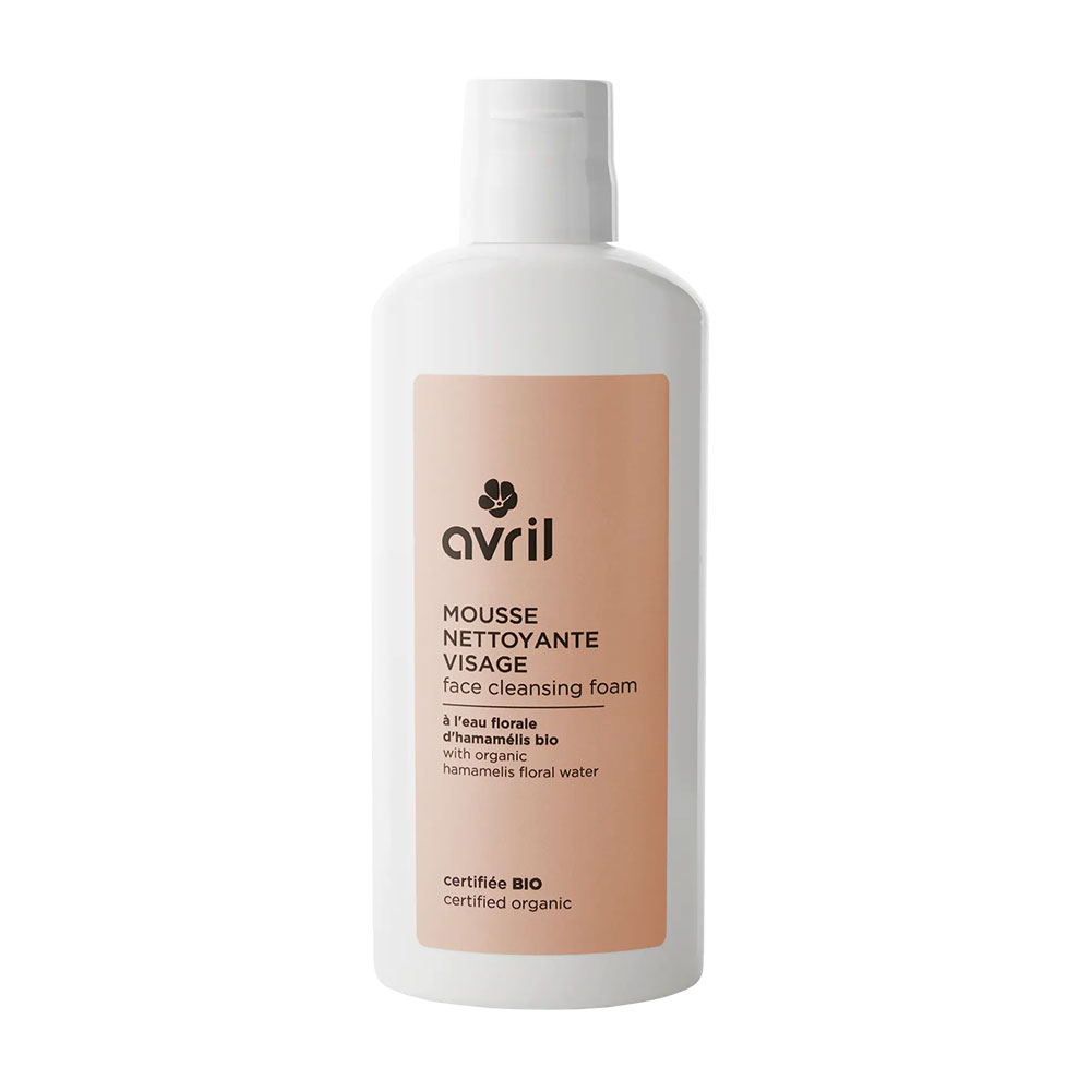 Avril Espuma limpiadora facial con Agua Floral de Hamamelis bio 150 ml