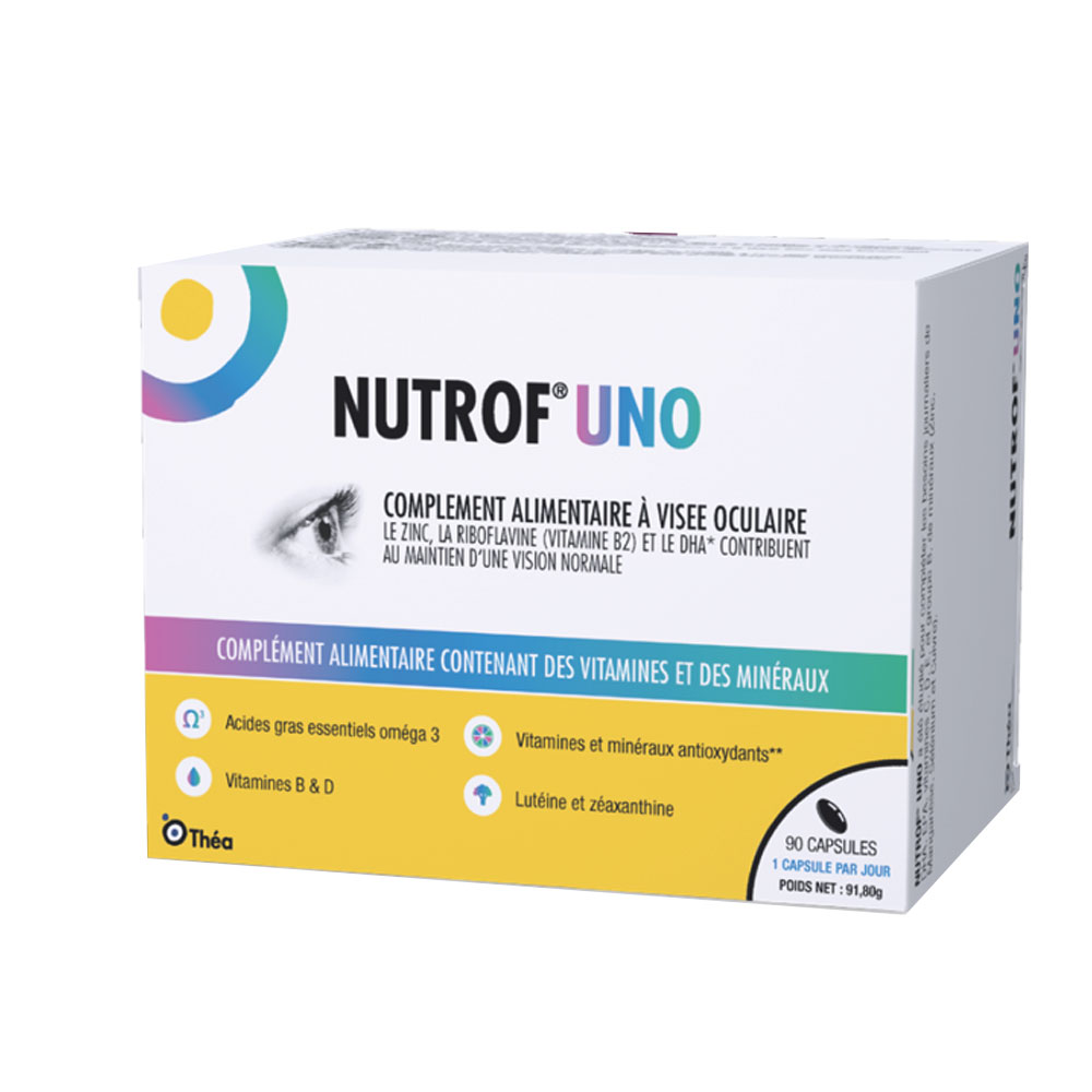 Thea Nutrof Uno visión ocular 90 cápsulas
