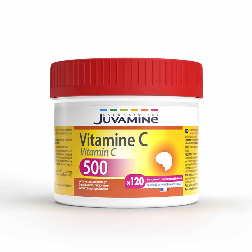 Juvamine Vitamina C Formato Maxi A croquer 90 comprimidos masticables