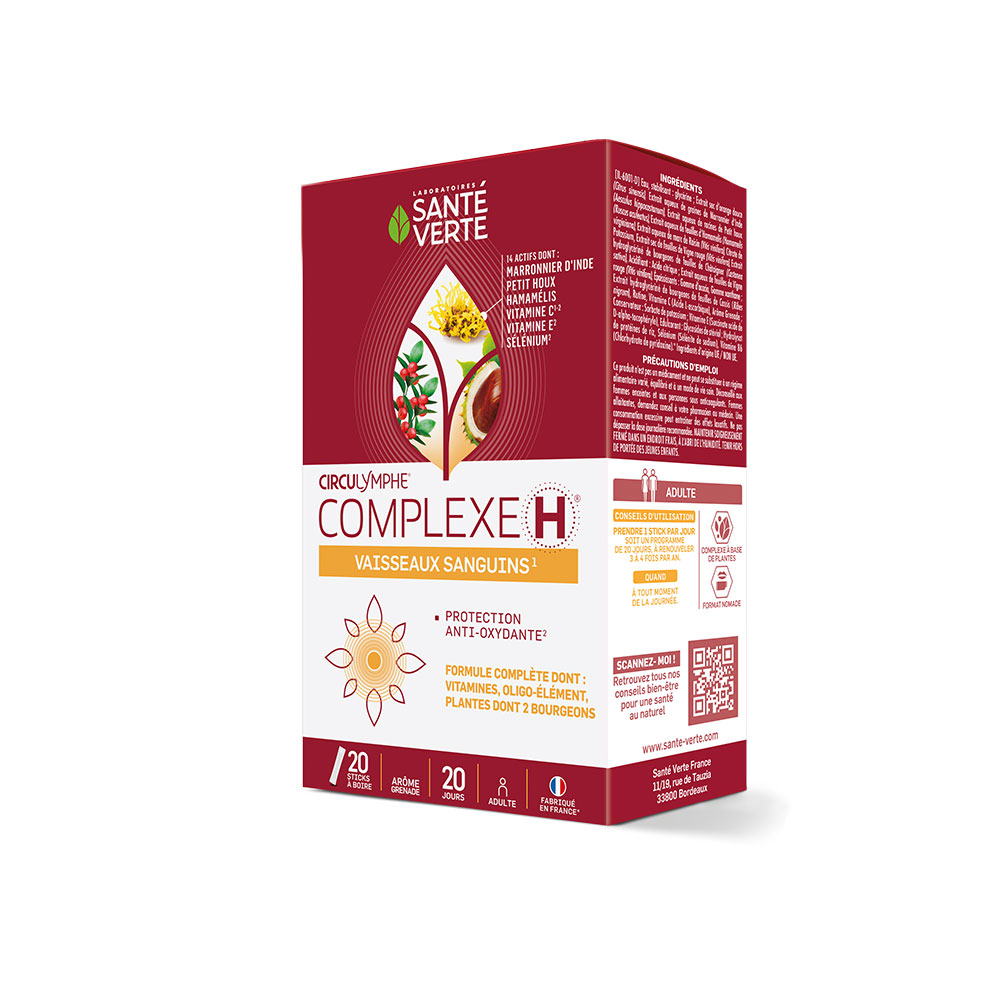 Sante Verte Circulymphe Complejo H 20 sticks