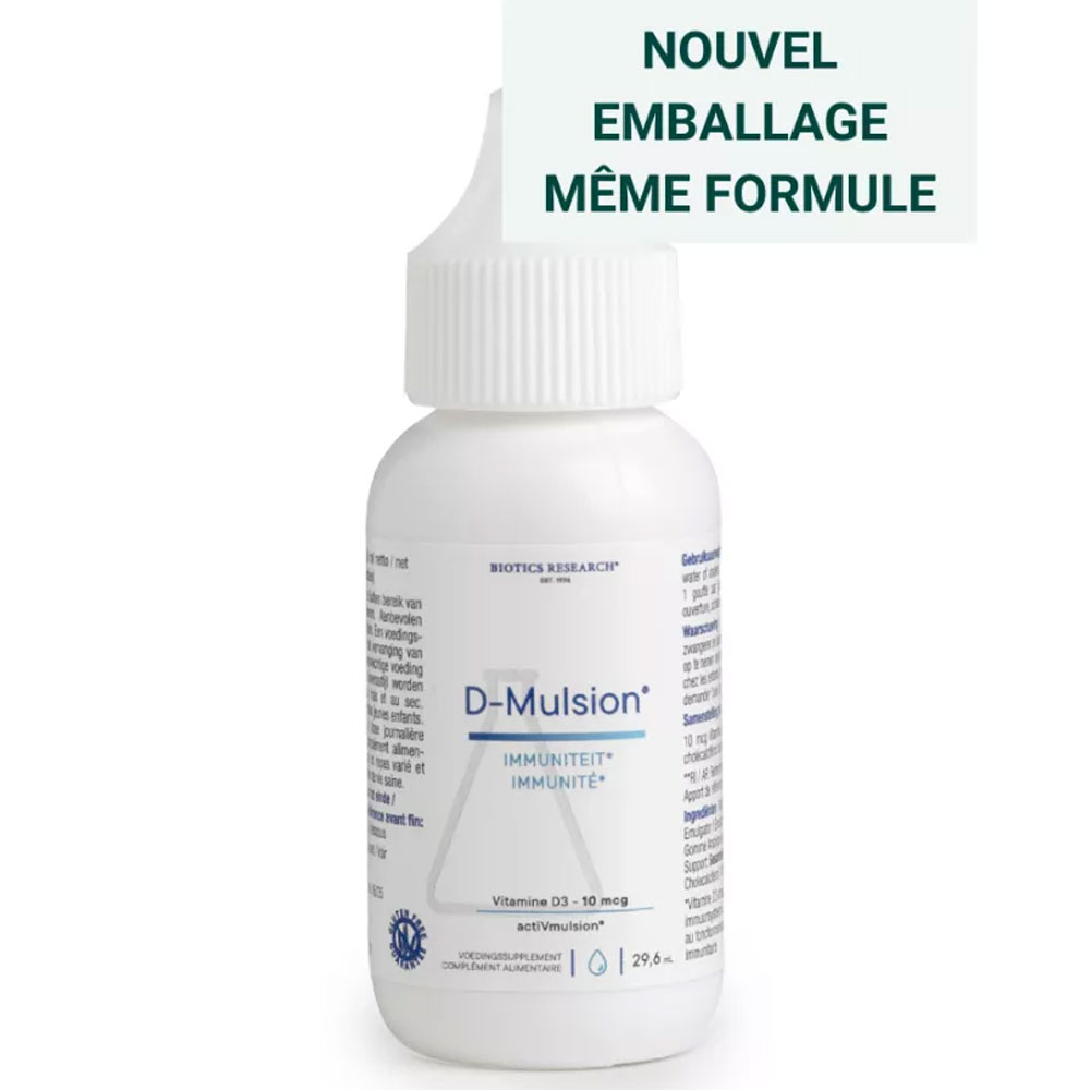 Biotics Research D-mulsion vitamina d 29.6 ml