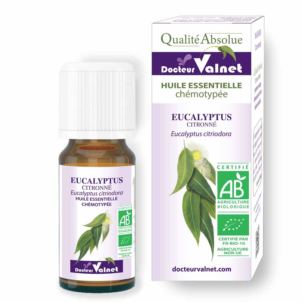 Dr. Valnet Aceite esencial de eucalipto limonero 10 ml