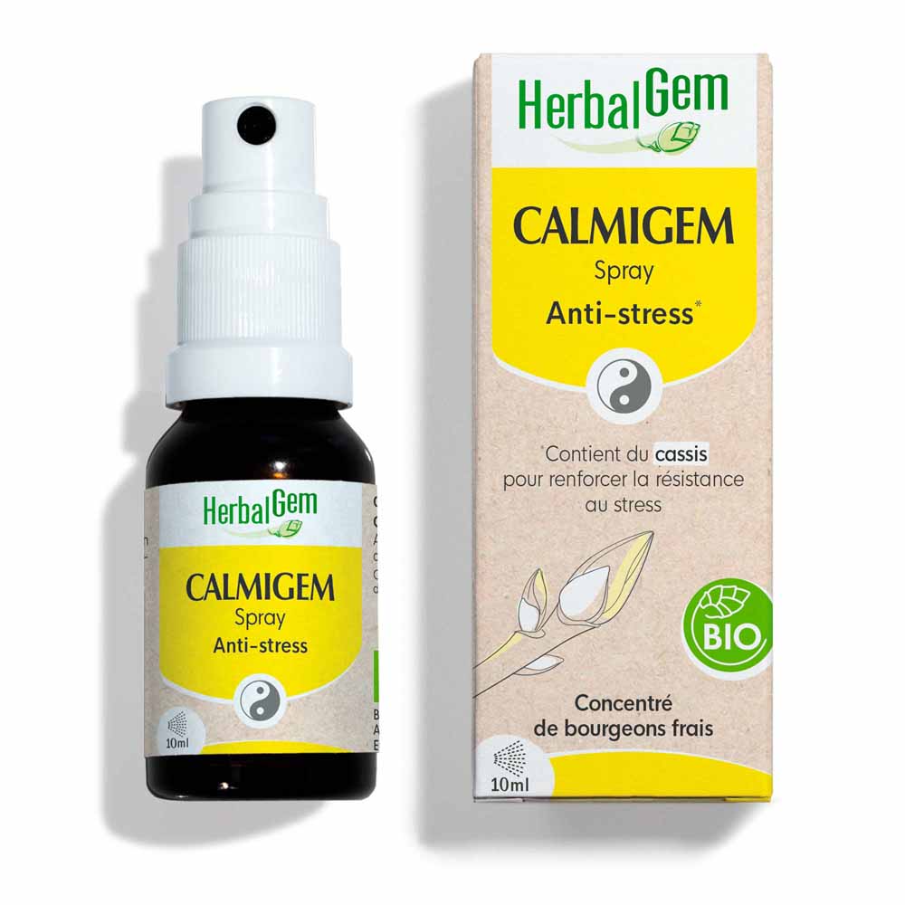 Herbalgem Complejos de Gemoterapia Spray antiestrés ecológico Calmigem 15 ml
