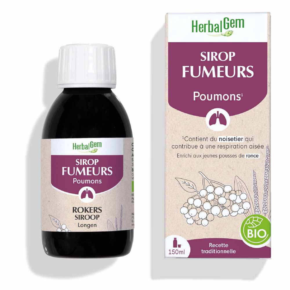 Herbalgem Pulmones de Jarabe de Ahumado Ecológico 150 ml