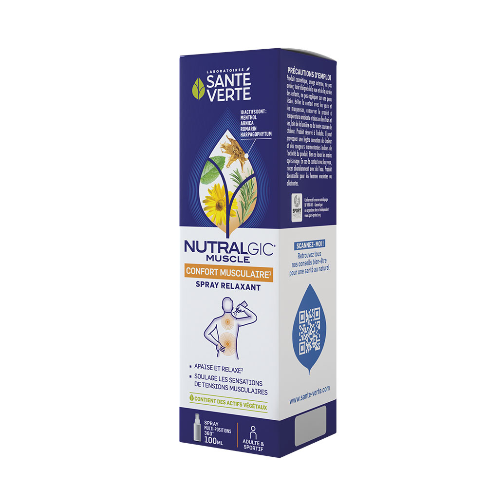 Sante Verte Spray relajante muscular alivio muscular 100 ml