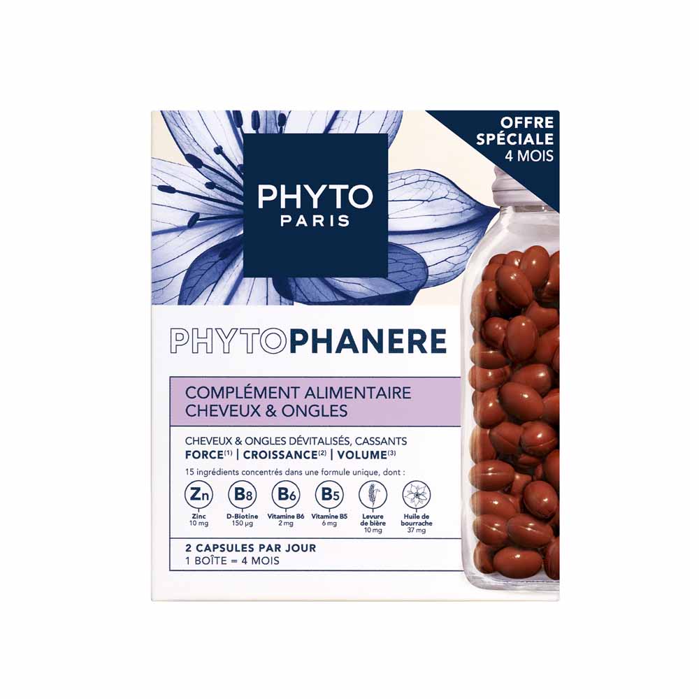 Phyto Paris Phytophanere Cabello y uñas 2 x 120 cápsulas