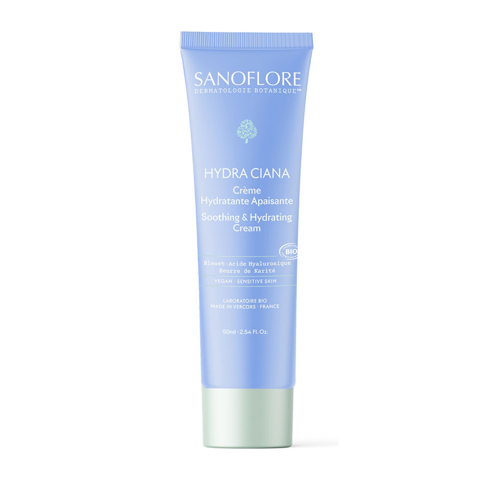 Sanoflore Hydra Ciana Crema hidratante calmante bio 50 ml