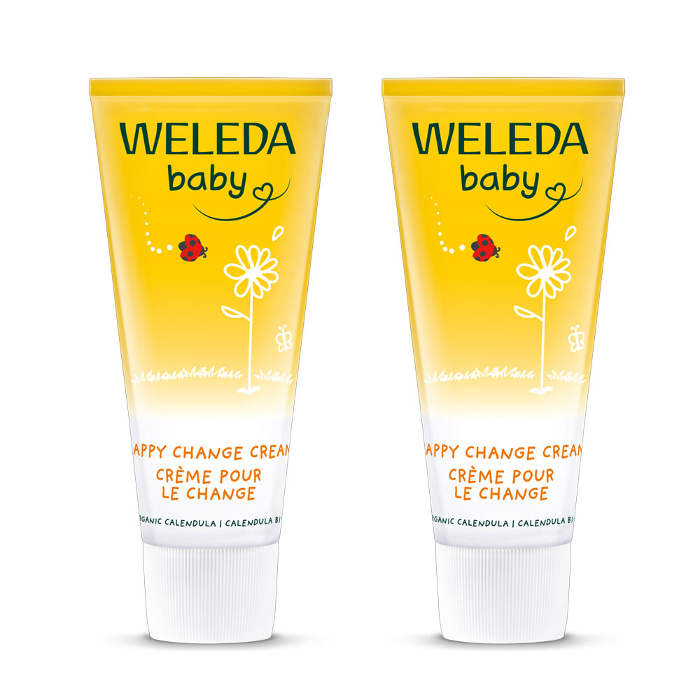 Weleda Caléndula Crema para el cambio 2 x 75 ml