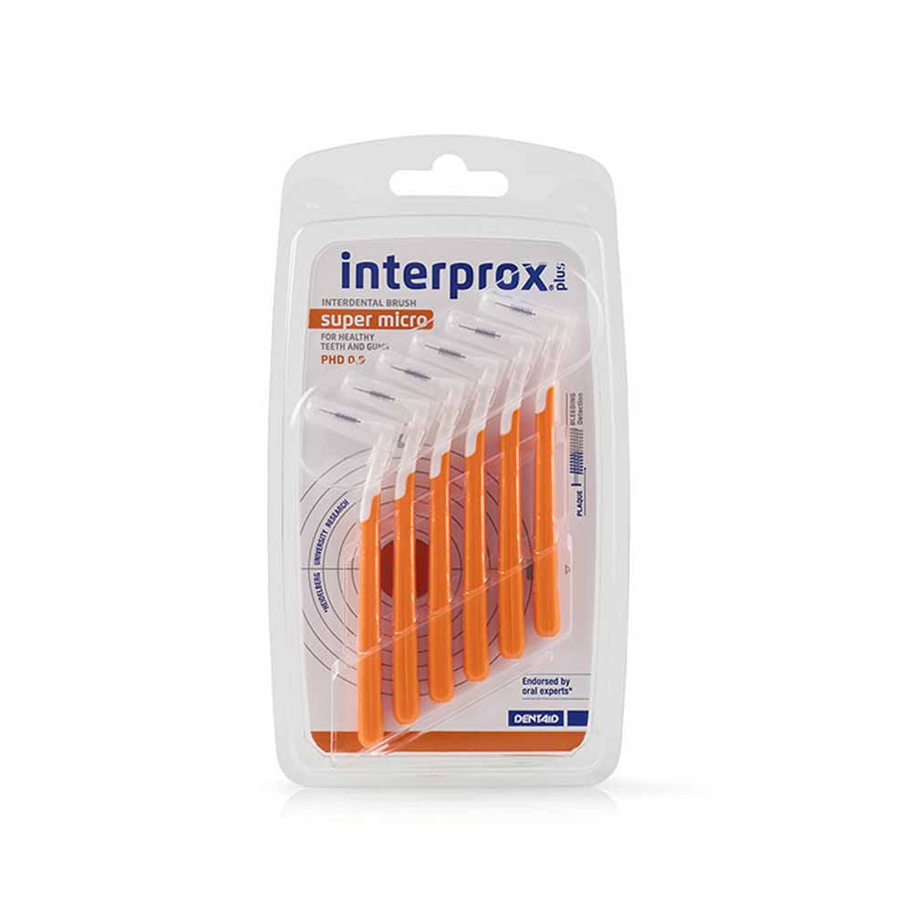 Interprox Super Micro Plus cepillos interdentales 0,9 mm 6 unidades