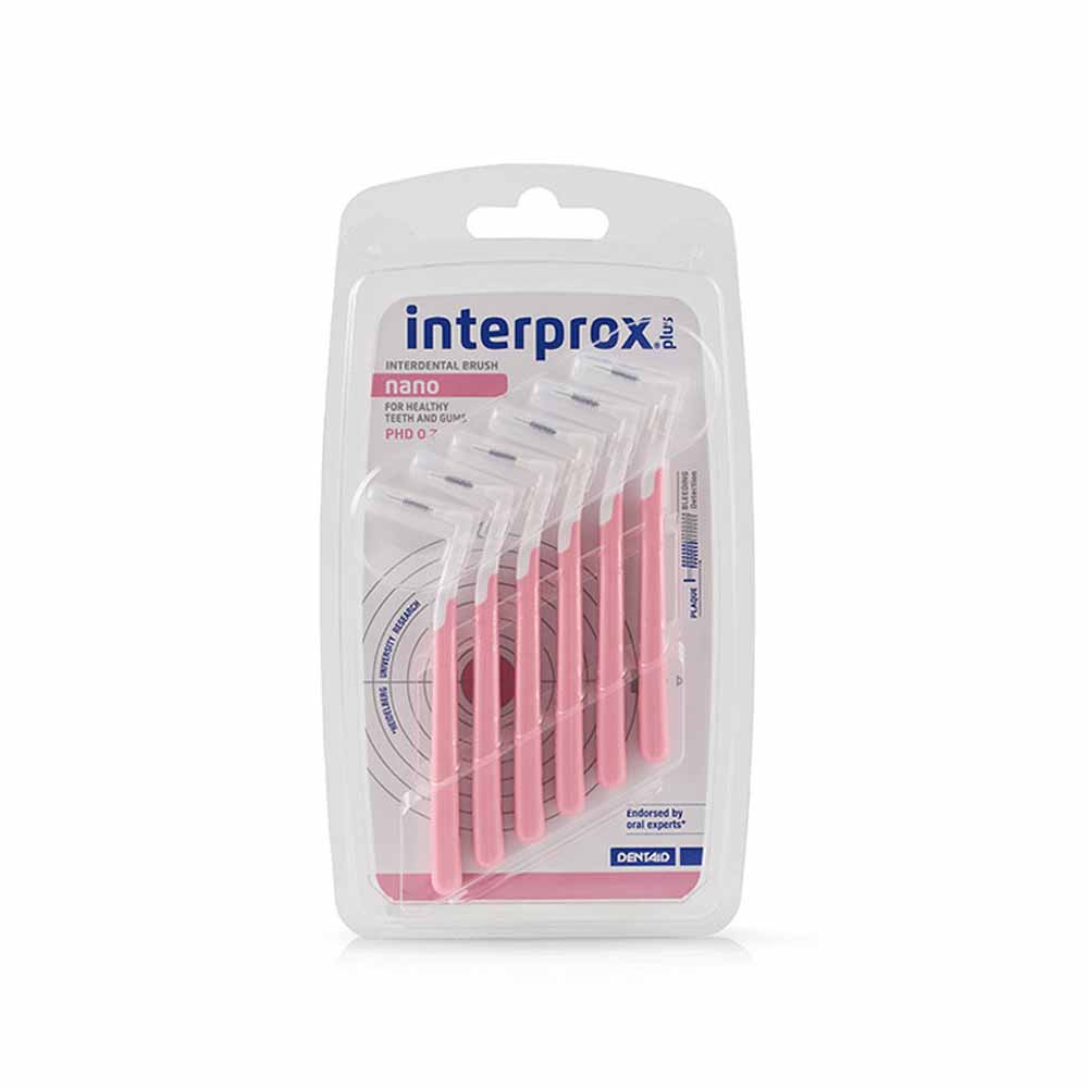 Interprox Nano Cepillos interdentales 0,7 mm 6 unidades
